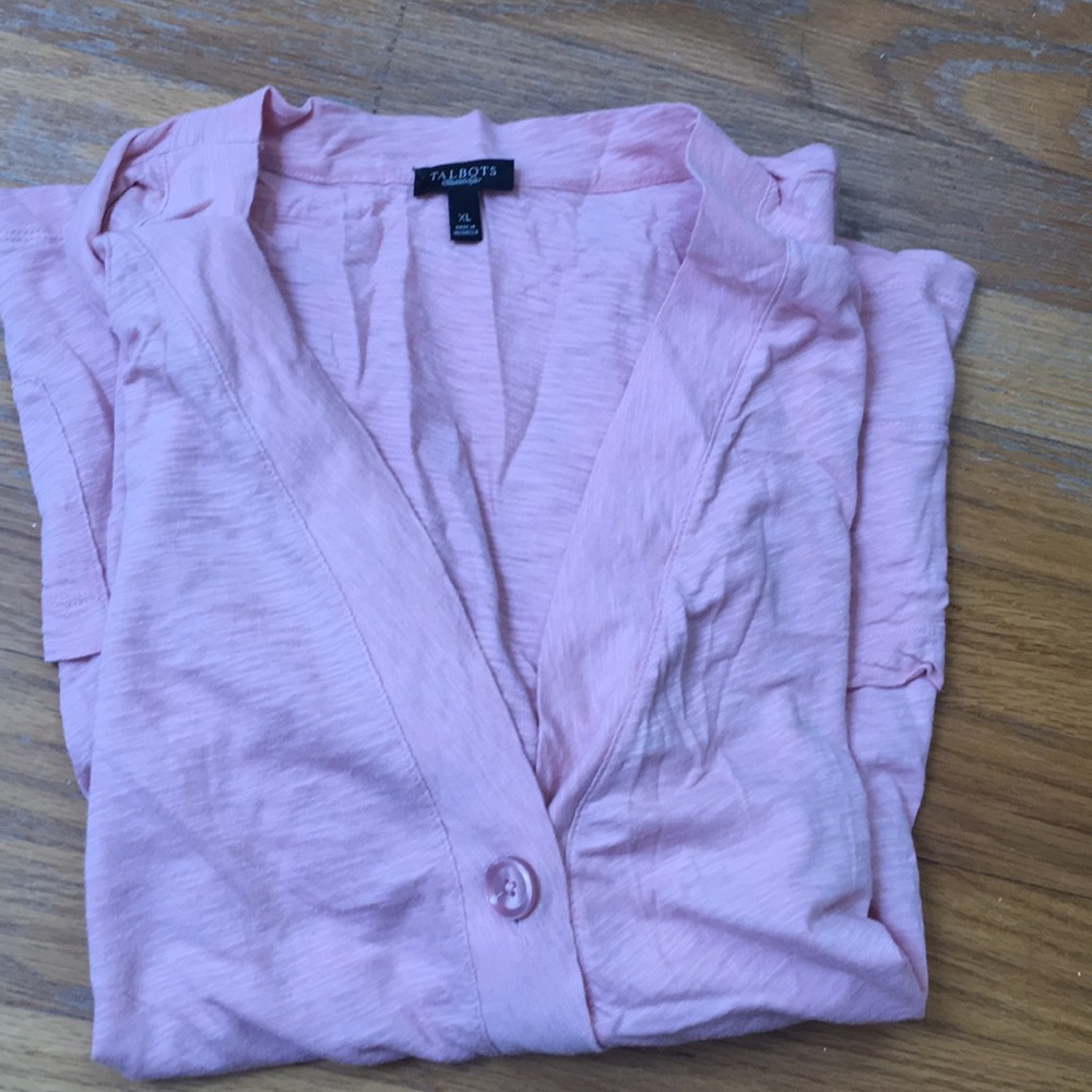 Talbots women’s cotton cardigan